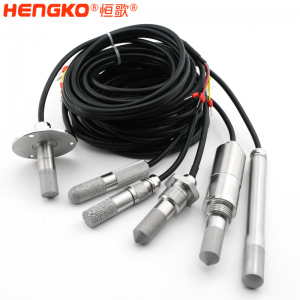 I2C 防水環(huán)境監(jiān)測(cè)系統(tǒng)不銹鋼316L保護(hù)土壤溫濕度傳感器探頭