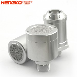 恒歌定制孔徑0.2-120μm不銹鋼氣體傳感器防爆外殼，耐腐蝕防水金屬過(guò)濾器