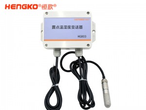 4-20mA 標準不銹鋼探頭 無顯-HG803-1W4P-04溫濕度變送器